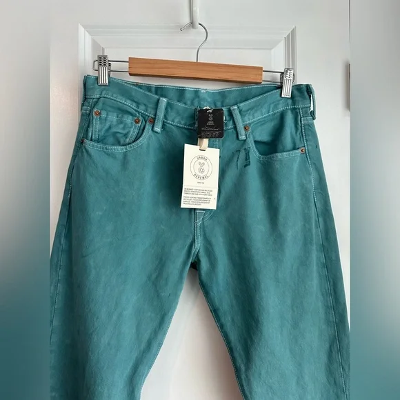 Urban Renewal Men’s Levi 501’s Blue Acid Wash Jeans NWT Size 30 X 32
